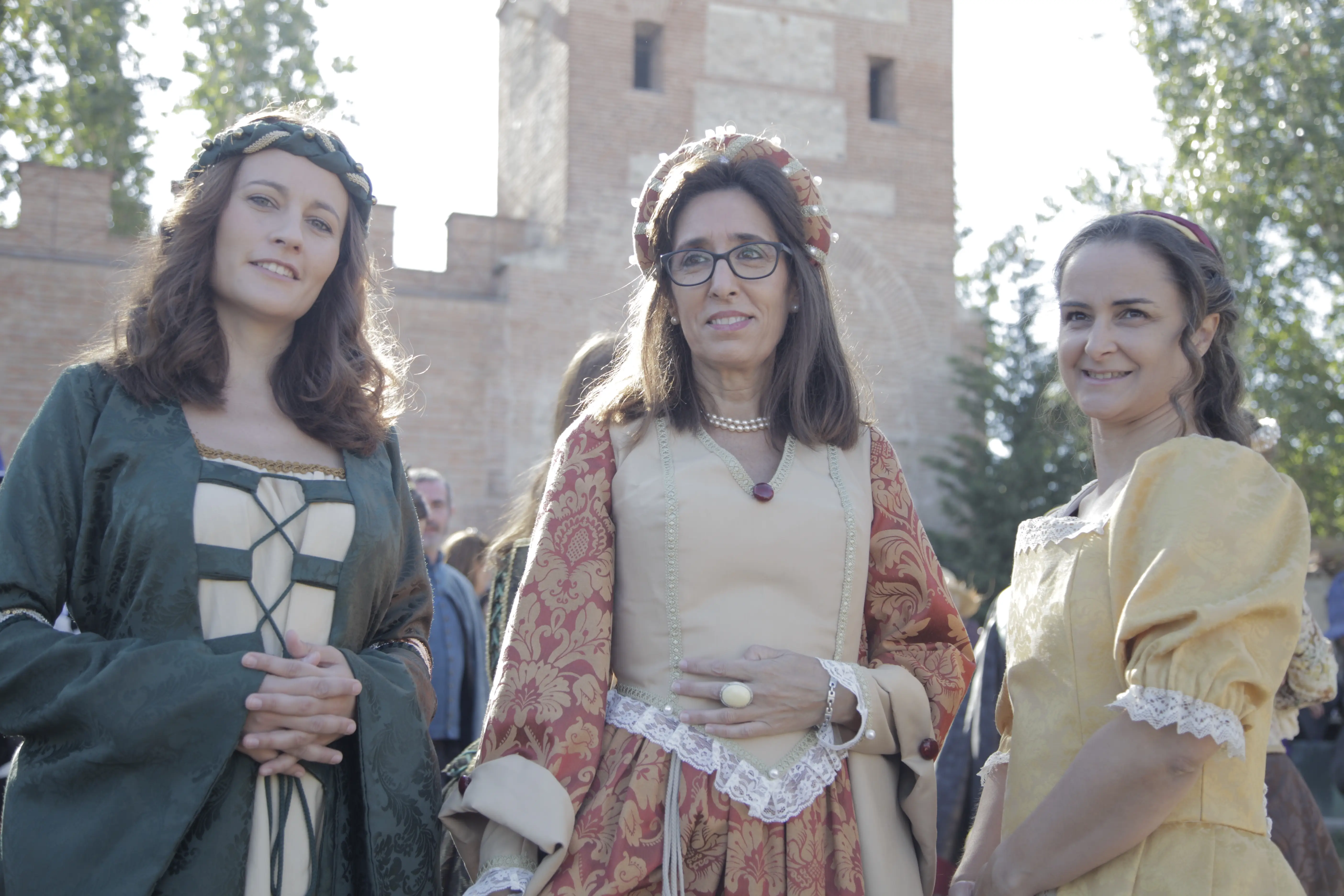 Tres damas torreon — Mercado Cervantino 2022, confeccionado en Tresele